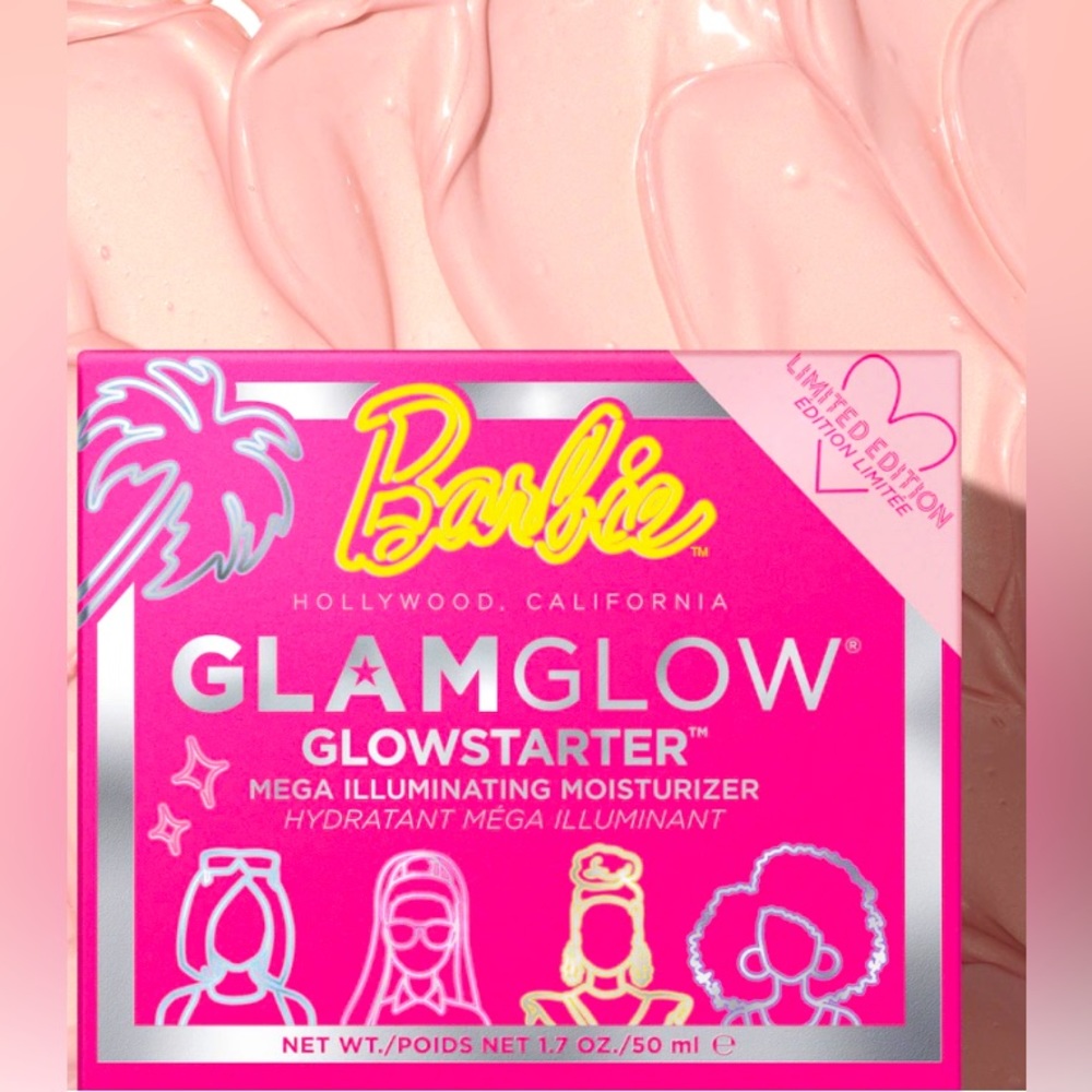 BARBIE x GLAMGLOW Limited Edition GLOWSTARTERMega-Illuminating Moisturizer 1.7oz